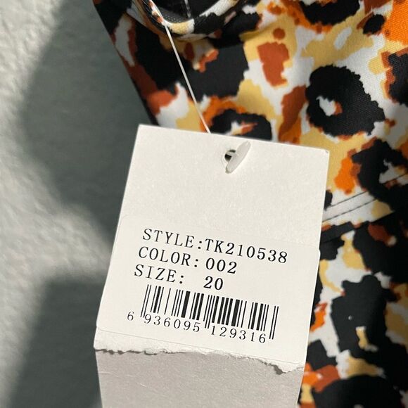 Fullfital leopard swim suit queen size 20 - Picture 8 of 8